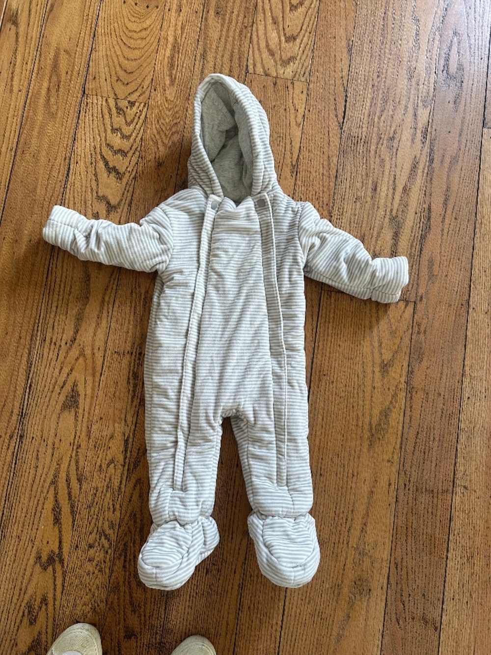 British marks & spencers (m&s) grey baby outdoor suit 9-12 months